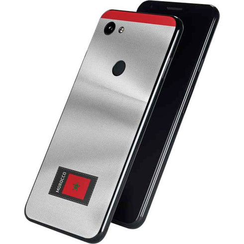 Morocco Soccer Flag Google Pixel 3a Skin